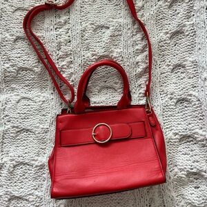 Elegant Red Handbag